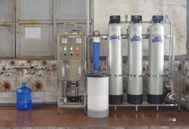 Hệ thống lọc nước tinh khiết tại Công Ty Anh Đức - Hưng Yên